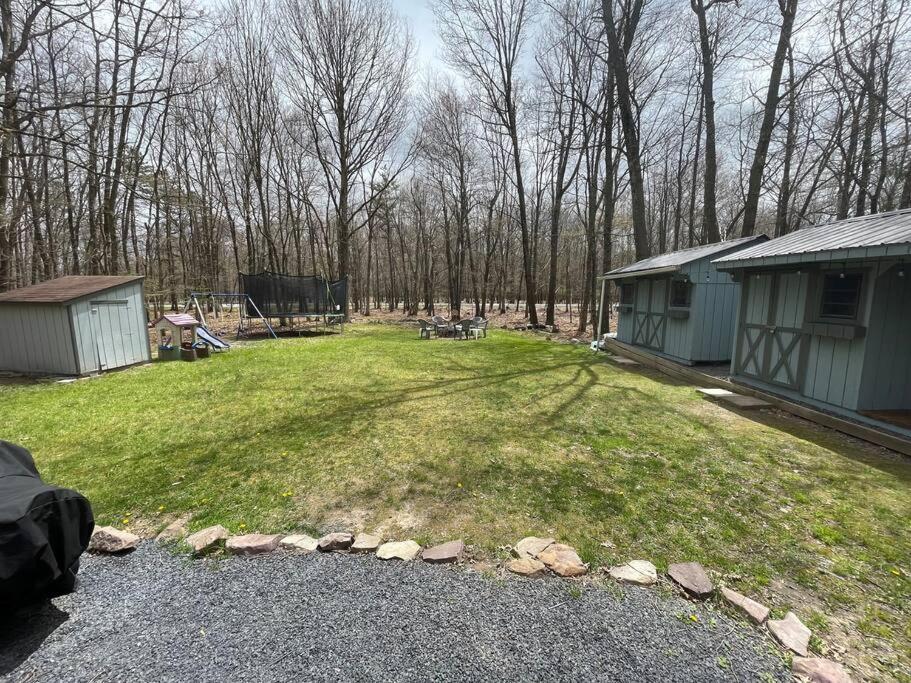 Modern Home Near Lake W Hottub, Game Room, Fireplace Albrightsville Zewnętrze zdjęcie