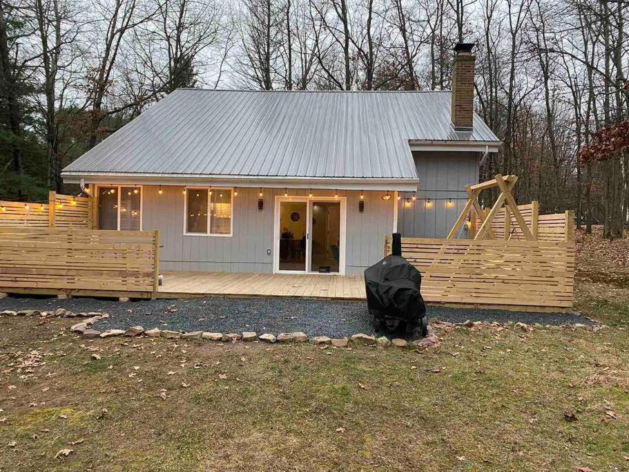 Modern Home Near Lake W Hottub, Game Room, Fireplace Albrightsville Zewnętrze zdjęcie
