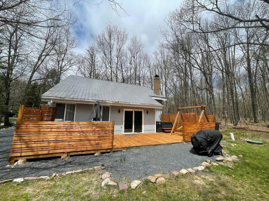 Modern Home Near Lake W Hottub, Game Room, Fireplace Albrightsville Zewnętrze zdjęcie